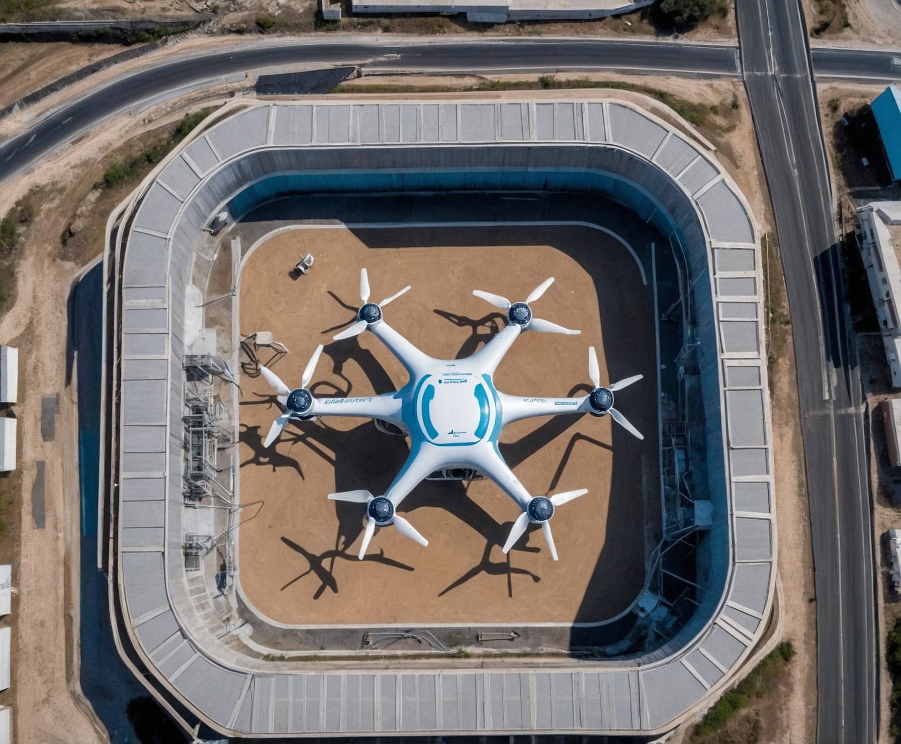 Inspección de infraestructura con drones eficientes